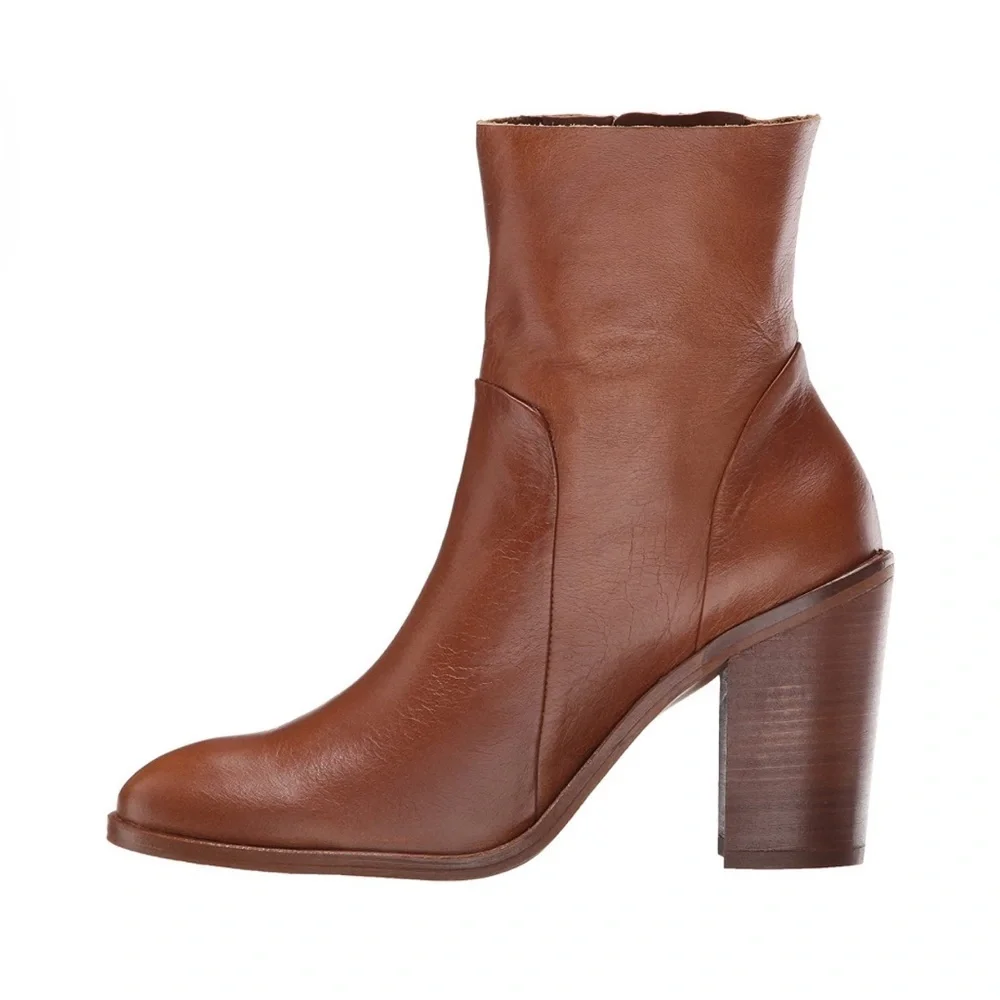 Aldo Leather Greca Booties
